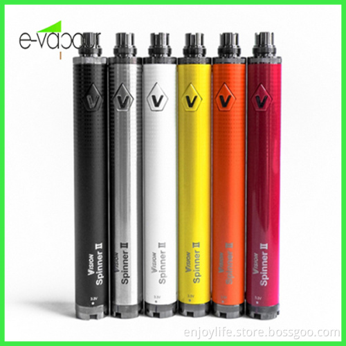 2014 Vission Spinner-II 1600mAh Battery for Evod&Cloupor M3 Atomizer with 14 Colors Available